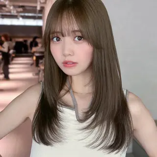 セミロング 後藤 愛美/レイヤーカットのヘアスタイル