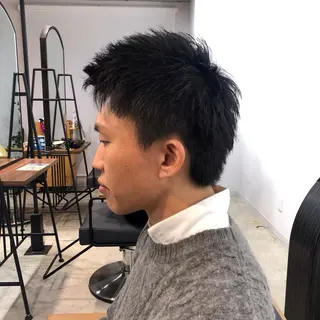 ショート メンズ 🌷レイヤーカット/ フルキシオリ🌷のヘアスタイル