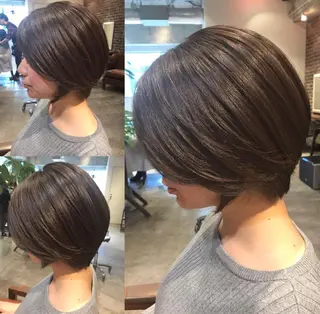 ショート カラー ヘアアレンジ SALOWIN銀座VORT所属・小林 佳祐のヘアスタイル