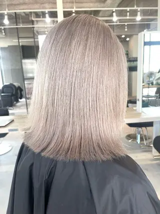 ミディアム カラー Lia所属・皆木 智晴のヘアスタイル