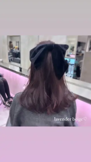 カラー the path sora♡のヘアスタイル