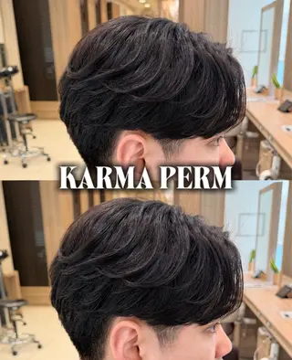 パーマ メンズ 波巻き・カルマ パーマ特化/aoiのヘアスタイル