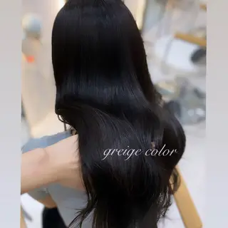 ロング カラー 艶髪・透明感カラー・ 韓国ヘア・Yuriのヘアスタイル