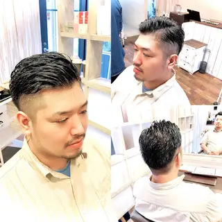 ショート ヘアアレンジ メンズ ✨最強美容師✨ 💙にっしー西村💙のヘアスタイル