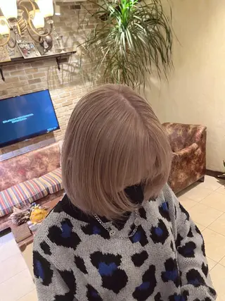 ショート 🧡ミルクティー/ レイヤー🧡ショウナのヘアスタイル