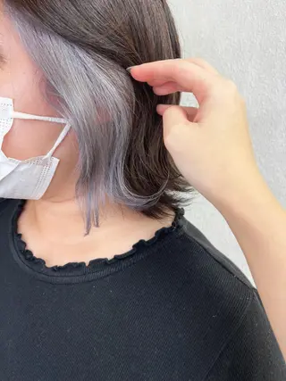 ミディアム SANA推し美容師 CHISA🍒のヘアスタイル