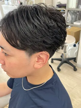 ショート 笠島 雄大のヘアスタイル