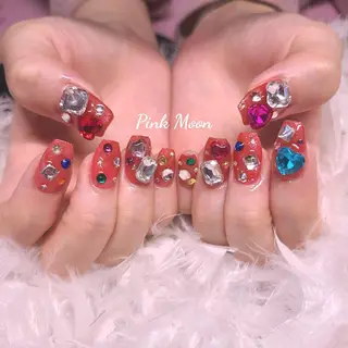 ネイル PinkMoon Nozomiのネイルデザイン