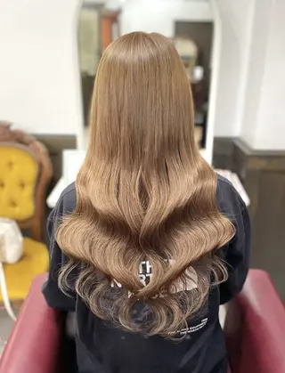 ロング カラー ネオダダ エクステ/カラーのヘアスタイル