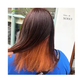 ミディアム ❁⃘ ち だ り さ ❁⃘のヘアスタイル