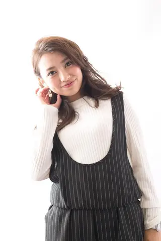 セミロング カラー パーマ ヘアアレンジ メンズ キッズ ネイル マツエク・マツパ アティリー 西梅田のヘアスタイル