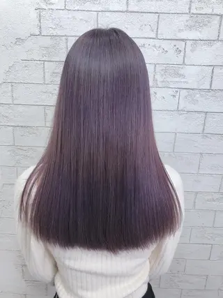 ロング カラー ️🩵透明感カラー Yūka🩵のヘアスタイル