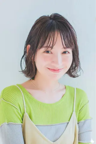 ショート カラー パーマ ネイル "オトナ髪”/ LAKA TOCCAのヘアスタイル