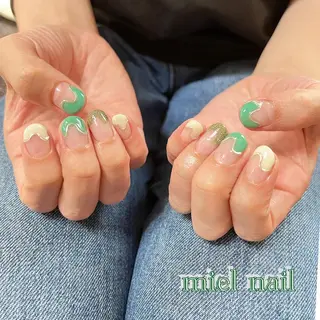 ネイル miel nailのネイルデザイン