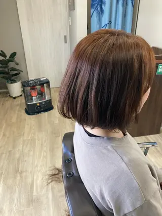 ミディアム Hair room Leaのヘアスタイル