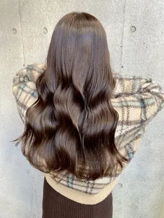 カラー misato 🩶カラーモデル募集のヘアスタイル