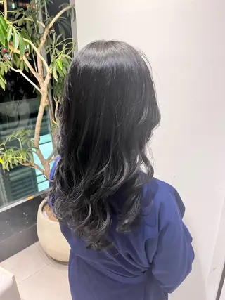 ロング カラー パーマ stair:case 💖大類舞衣子💖のヘアスタイル