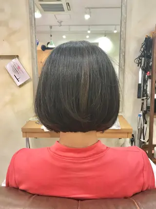 ショート ハットリ 代表のヘアスタイル