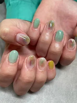 ショート ネイル Ｍ☆NAIL asamiのネイルデザイン