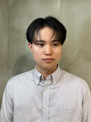 メンズ ぱっつんボブ☆メンズ カットYUTOのヘアスタイル