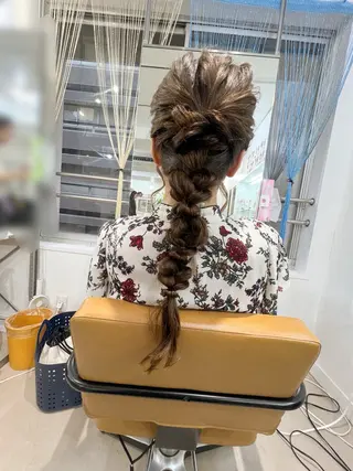 ヘアアレンジ ヘアメイク あゆのヘアスタイル