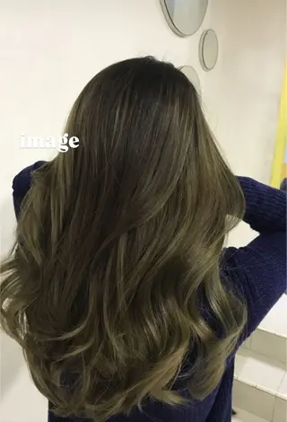 ロング カラー カラーモデル募集🫐 koukiのヘアスタイル