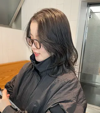 ミディアム カラー Kouta/似合わせ /パーマ/カラーのヘアスタイル