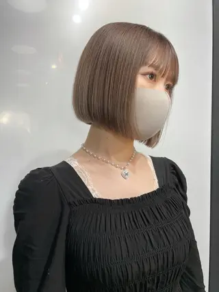 ショート カラー suvvy hairsalonのヘアスタイル