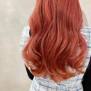 ロング カラー 🤍髪質改善➕透明感 カラー🤍川上葵のヘアスタイル