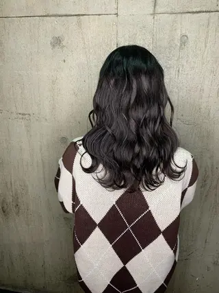 ミディアム カラー Daigo Sasakiのヘアスタイル