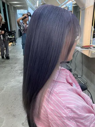 ロング ダブルカラー /垣尾颯大のヘアスタイル