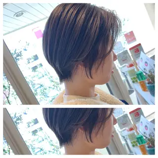 ショート サトウ レンマのヘアスタイル