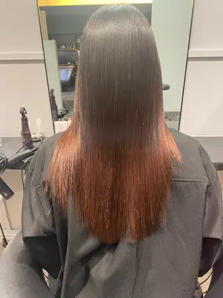 ロング 武川 真歩のヘアスタイル