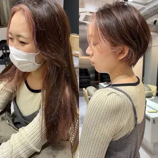 ショート ⭐️ショート　美髪 小松⭐️のヘアスタイル