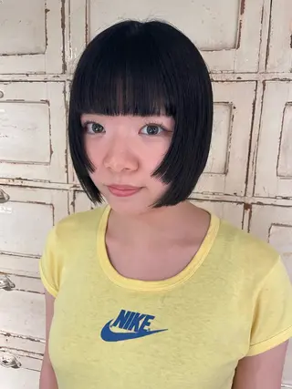 ショート 長野 温佳のヘアスタイル