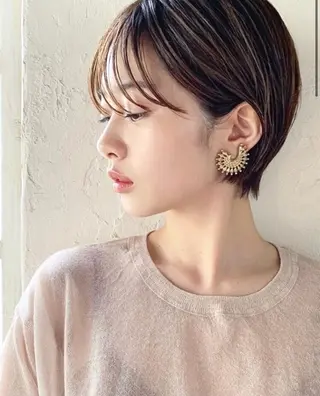ショート カラー ダメージレス美容師 🌱水島侑理のヘアスタイル