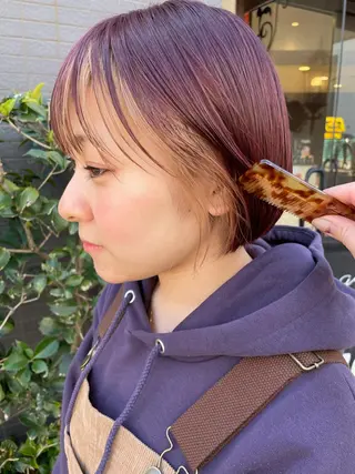 ショート 韓国風ヘア♡ runaのヘアスタイル