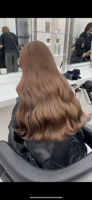 ロング カラー モテ髪💕ハイトーン yuriaのヘアスタイル