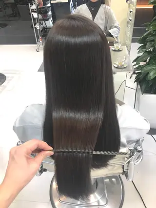 ロング カラー 瀧本 顕のヘアスタイル