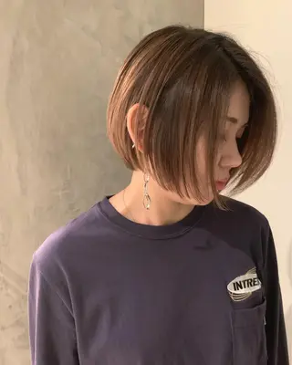 ショート 韓国風/顔周りカット /髪質改善RYOTAのヘアスタイル