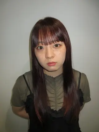 ロング カラー ボブ/個性派🪽🍀 堀内志茉のヘアスタイル