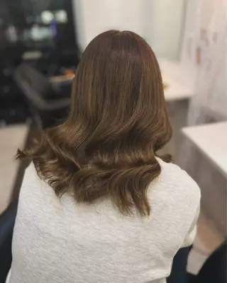 ロング カラー 池田隼也 メンズ/パーマのヘアスタイル