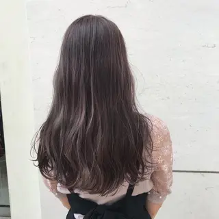 カラー ulu名古屋栄所属・落合しほ/韓国ヘア/ 髪質改善/縮毛矯正のヘアスタイル