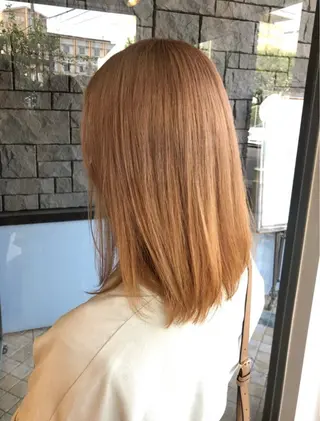 ミディアム La fith hair rond 立川店所属・kyosuke 透明感カラーのヘアスタイル