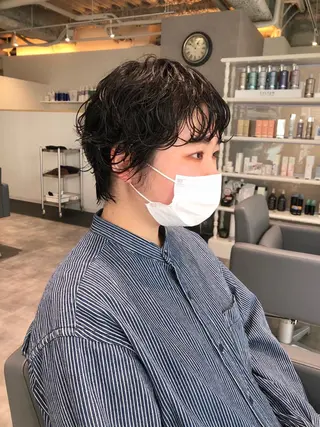 ショート パーマ ショート/パーマ/ カラー/FUKOのヘアスタイル