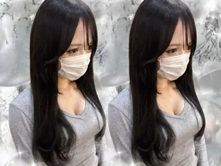 ロング 佐藤 茉凜のヘアスタイル