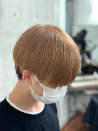 ショート カラー メンズ クセを最大限に活かす メンズパーマ奈良大祐のヘアスタイル