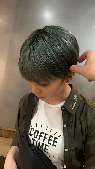 ショート 原宿/ケパーマ 🧺ユウマのヘアスタイル