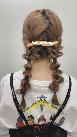 ロング ヘアアレンジ plumu. ♡【プリュム】のヘアスタイル