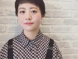 ショート la fith所属・rico_by ヘアとアイブロウのヘアスタイル